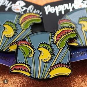 Venus Fly Trap Enamel Pin